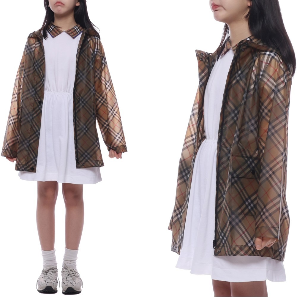 24SS 체크 레인 재킷 (8078222 ARCHIVE BEIGE 24S)