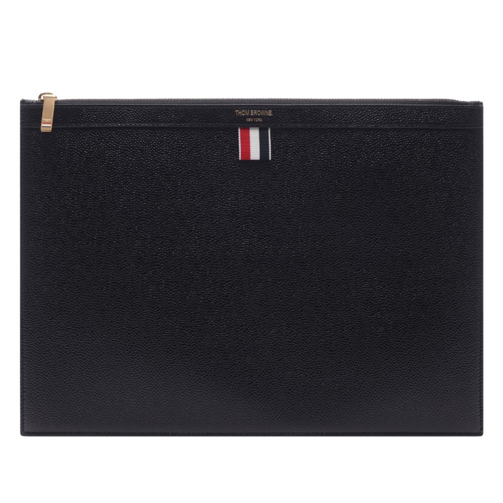 24FW 남성 페블 그레인 미디엄 클러치백 (MAC021L 00198 001 24F)