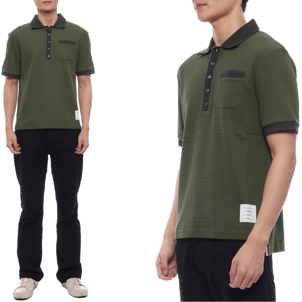 24FW 남성 포인텔 폴로 반팔티셔츠 (MJP201A J0153 320 24F)