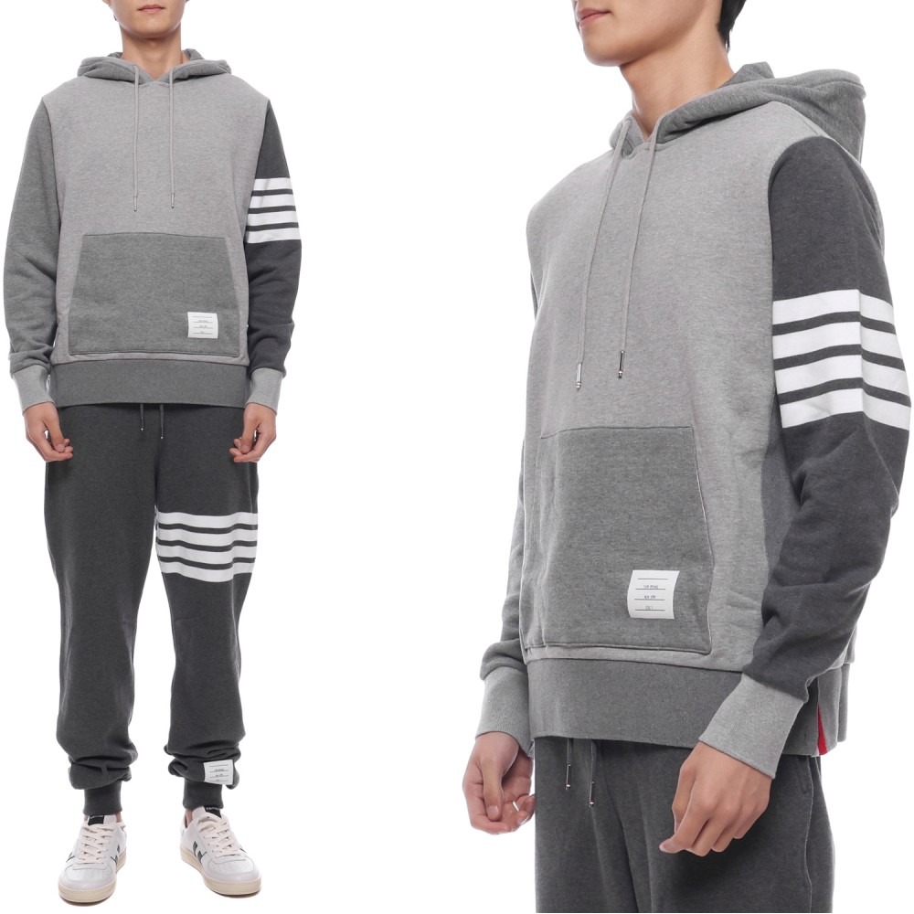 24FW 남성 토널 펀믹스 후드티셔츠 (MJT074F 00535 982 24F)