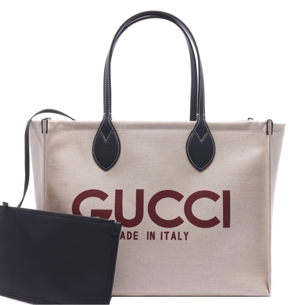 24FW Women's Logo Print Medium Tote Bag (772176 FACUL 8573 24F)
