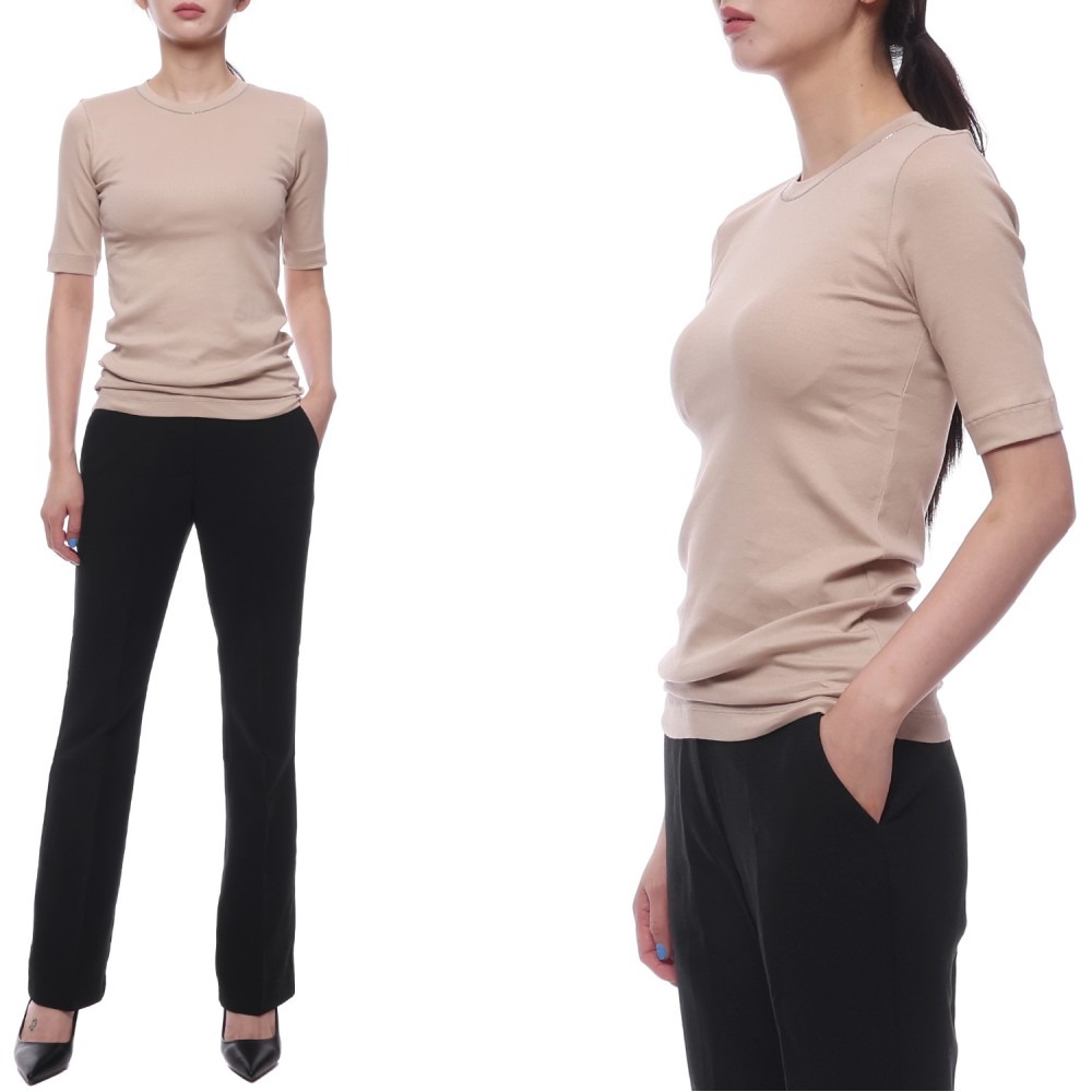 24FW 여성 모닐리 포인트 반팔티셔츠 (MPTC8BJ310 C8539 24F)