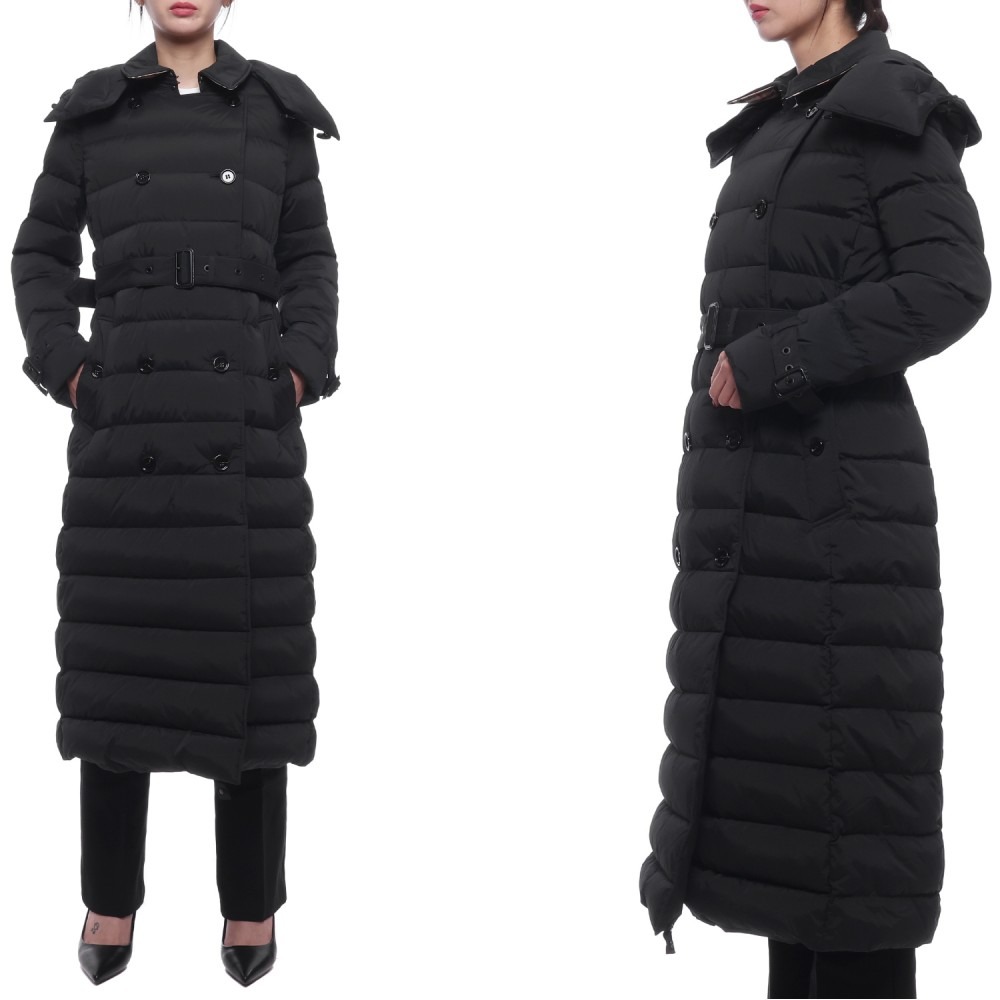 24FW 여성 애쉬윅 후드 롱패딩 (8096365 BLACK 24F)