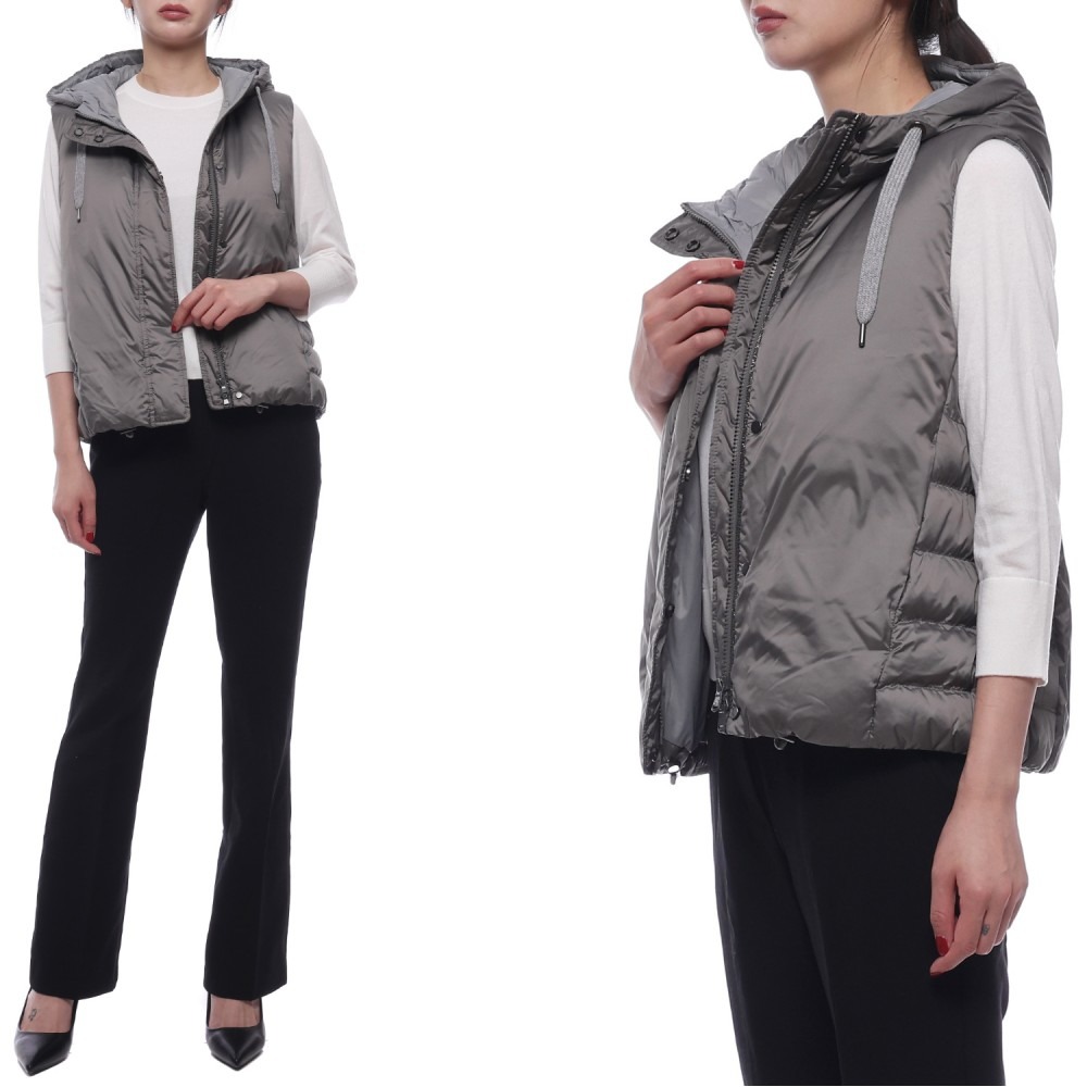 24FW 여성 구스 다운 패딩 조끼 (MH5047920 C217 24F)
