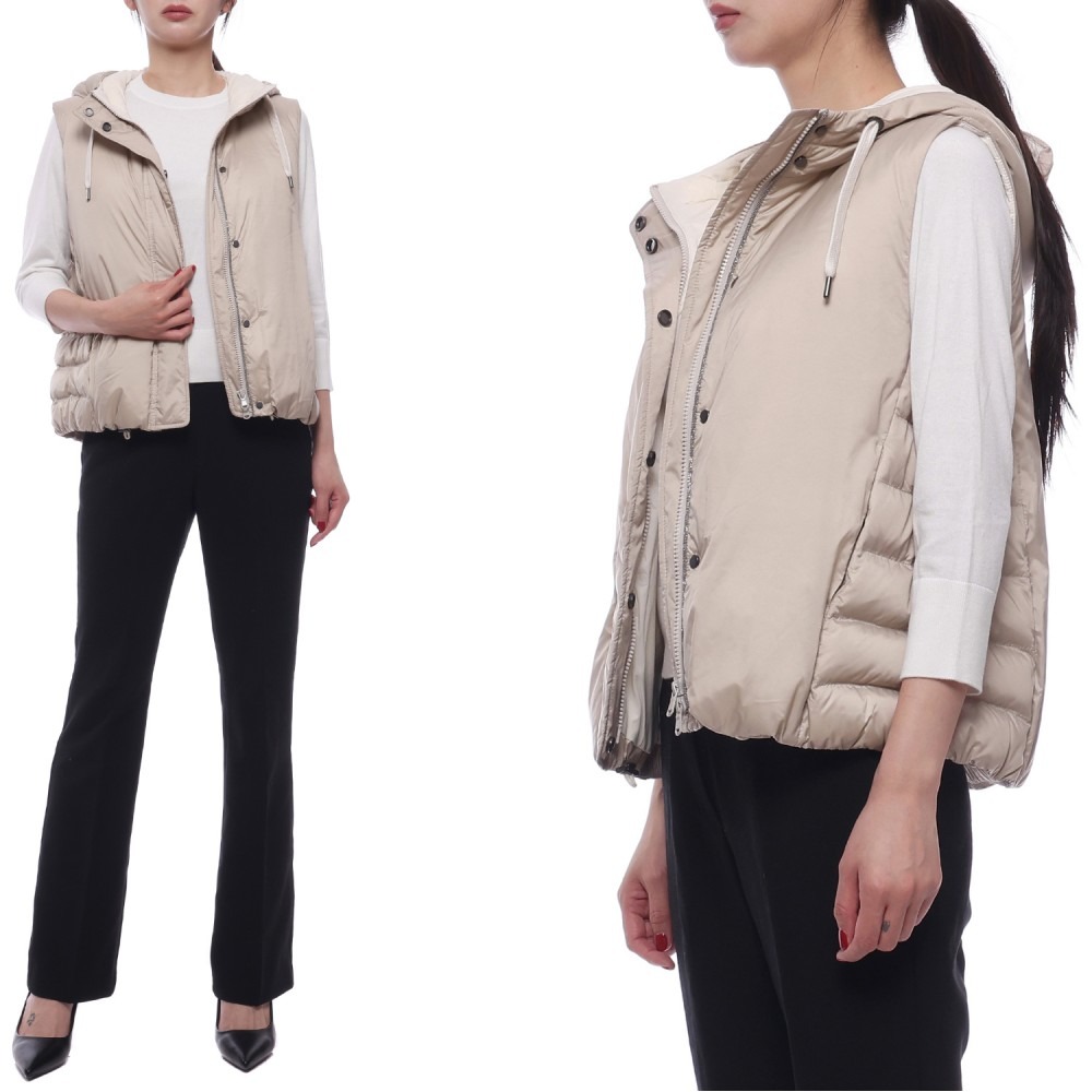 24FW 여성 구스 다운 패딩 조끼 (MH5047920 C7958 24F)