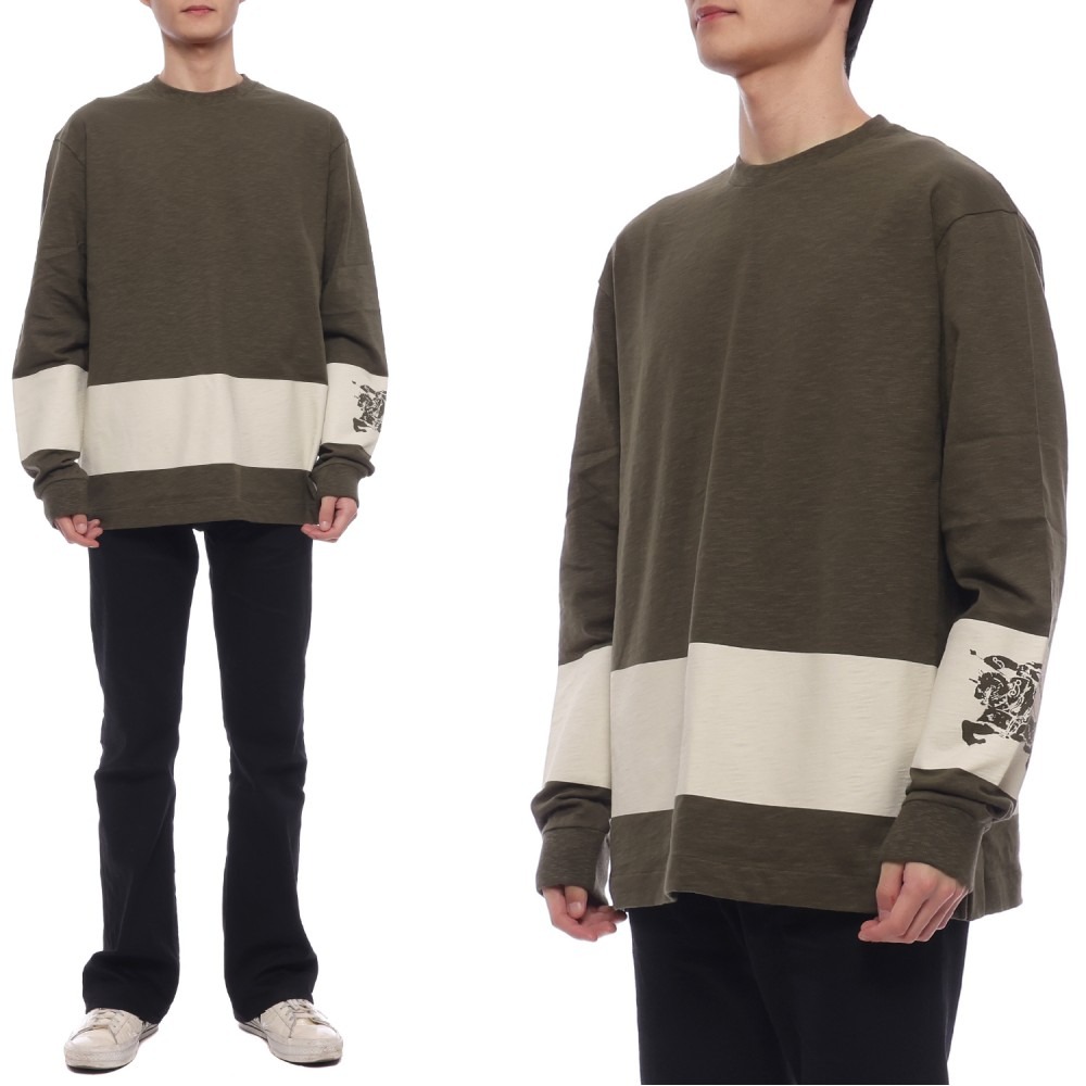 24FW 남성 EKD 스트라이프 긴팔티셔츠 (8091889 LOCH 24F)