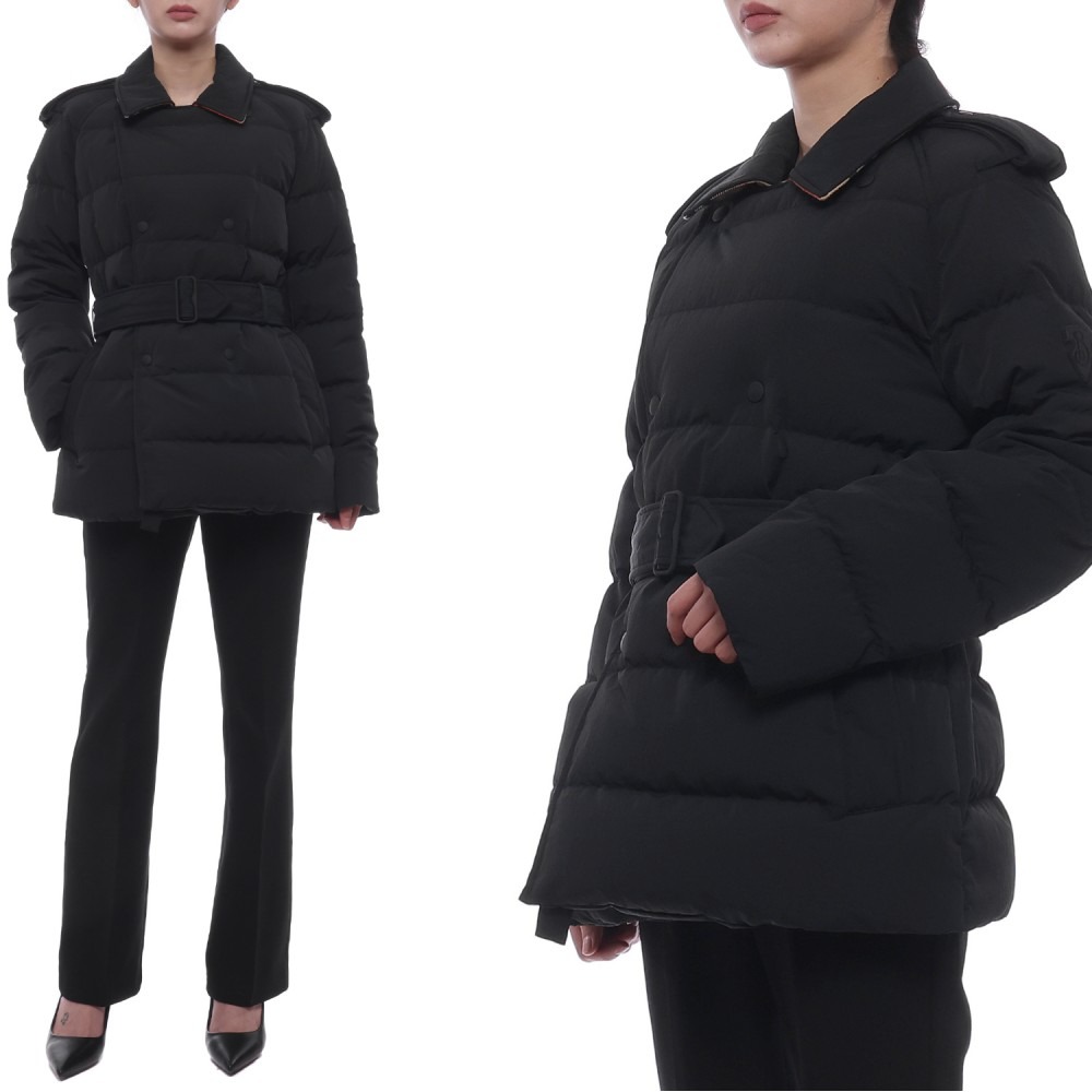 24FW 여성 나일론 퍼퍼 쇼트 패딩 (8097862 BLACK SAND 24F)
