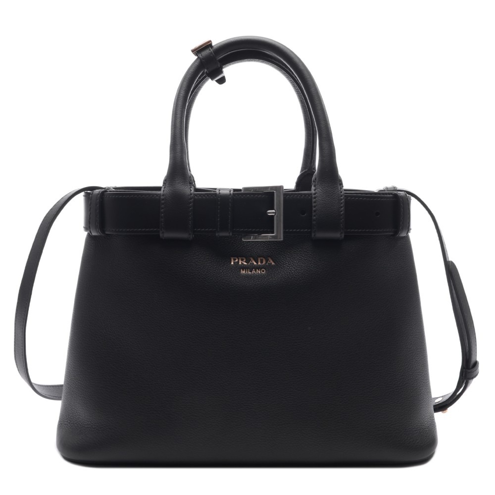 24FW 여성 버클 미디엄 토트숄더백 (1BA434 2CY9 F0002 V OBO 24F)
