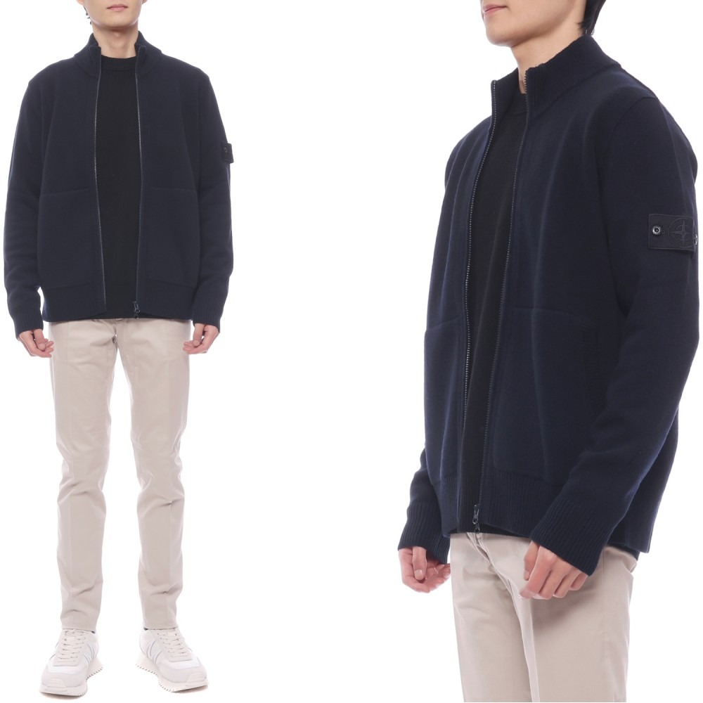 24FW 남성 고스트 피스 울 집업 재킷 (8115572FA V0020 24F)