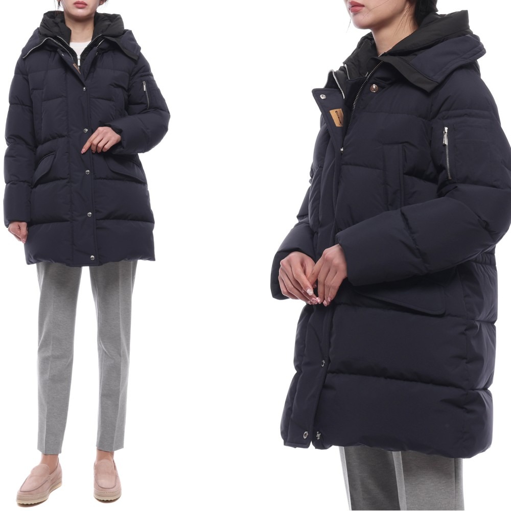 24FW 여성 KELSIE STP 롱패딩 (KELSIE STP BLU 24F)