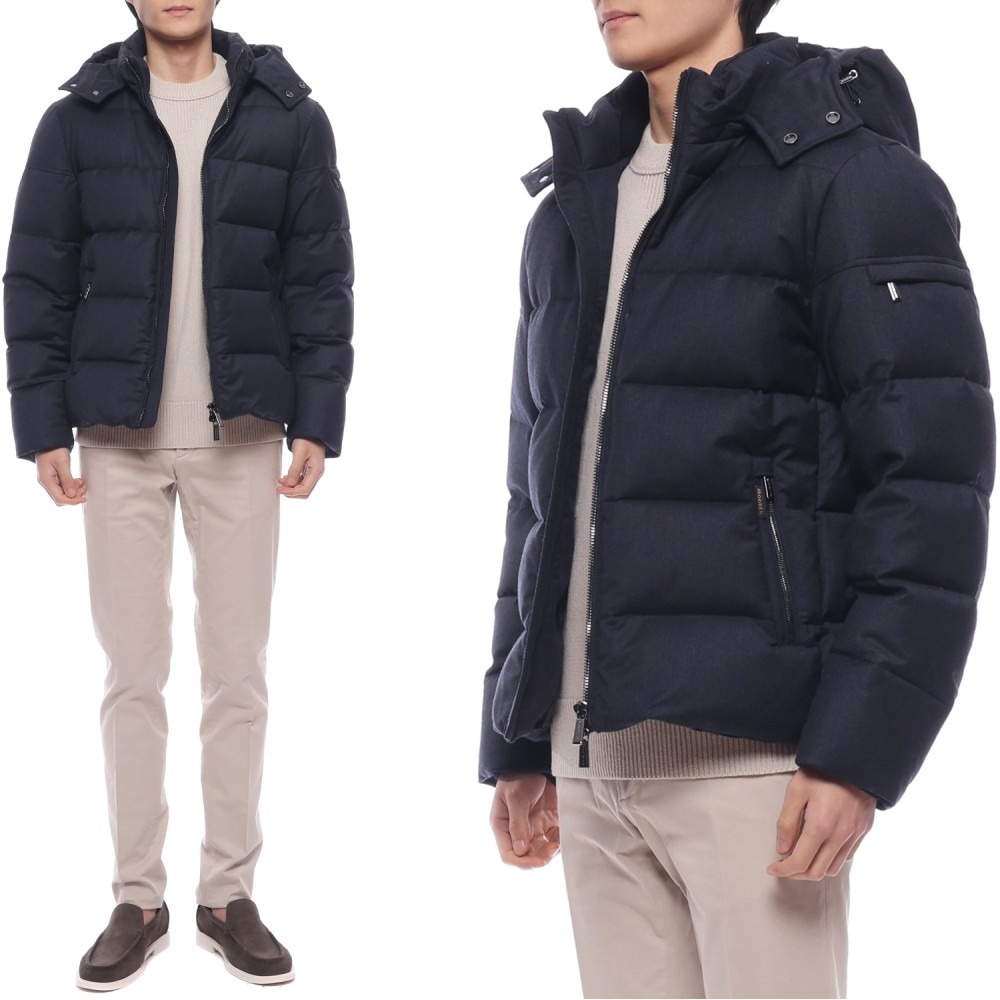 24FW 남성 BRETT LL 다운 패딩 (BRETT LL BLU GREY 24F)