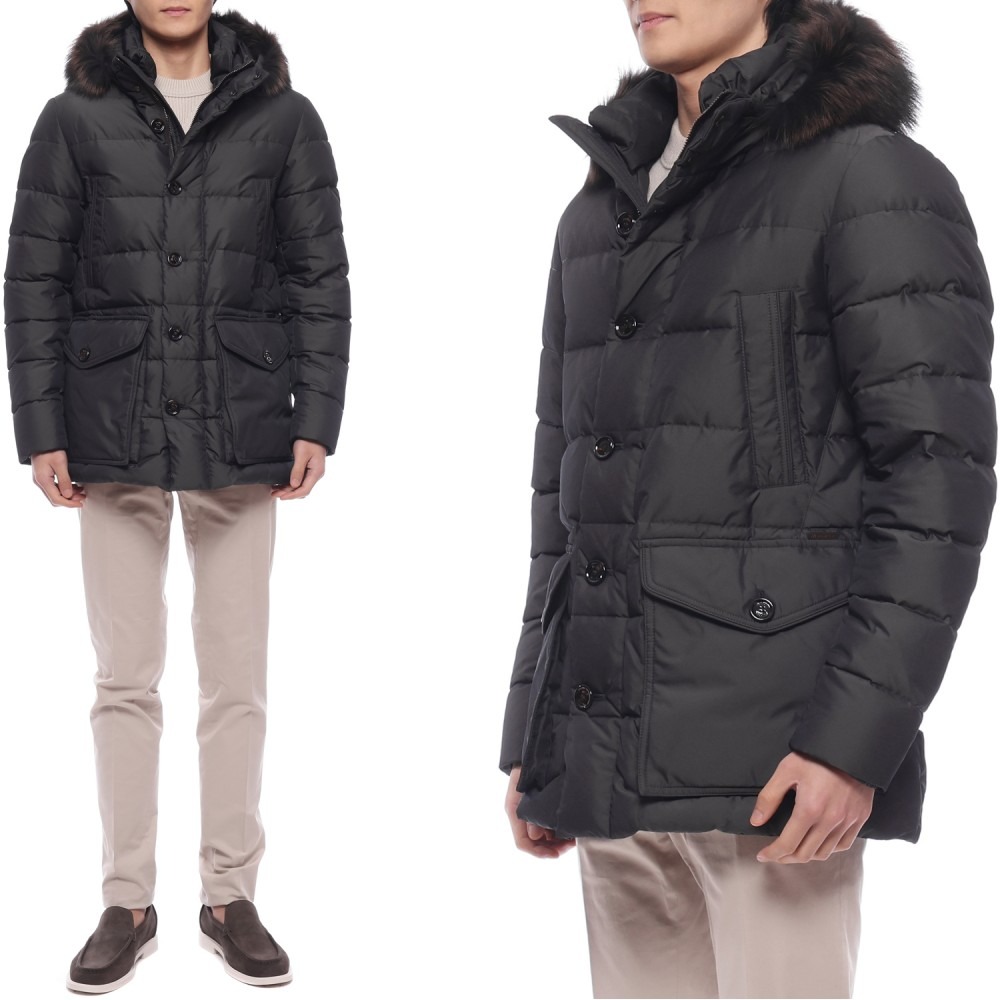 24FW 남성 FAGIO F KM 다운 패딩 (FAGIO F KM ANTRACITE 24F)