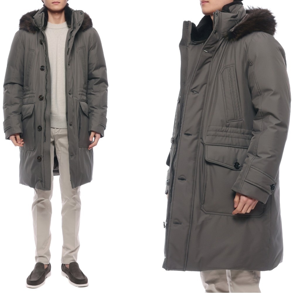 24FW 남성 SAPPORO GF 다운 롱패딩 (SAPPORO GF VISONE 24F)