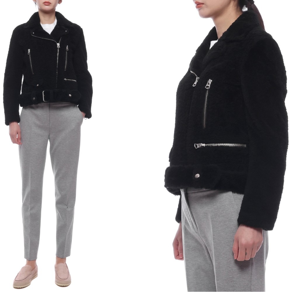 여성 MOCK FELTED 무스탕 (MOCK FELTED 1AM143 900)