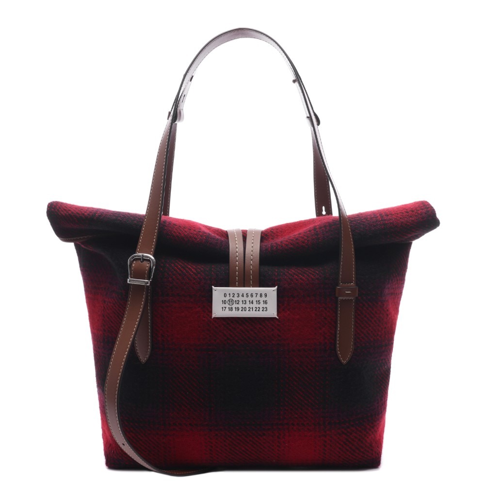 24FW 여성 페이퍼 울 미디엄 토트숄더백 (SB1WD0017 P7172 HA518 24F)