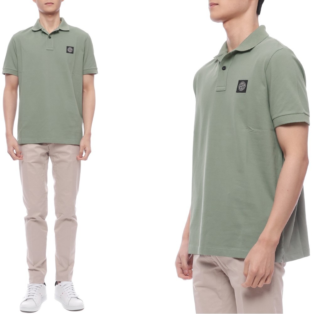 25SS 남성 로고 패치 폴로 반팔티셔츠 (K1S1522002SC S0017 V0055 25S)
