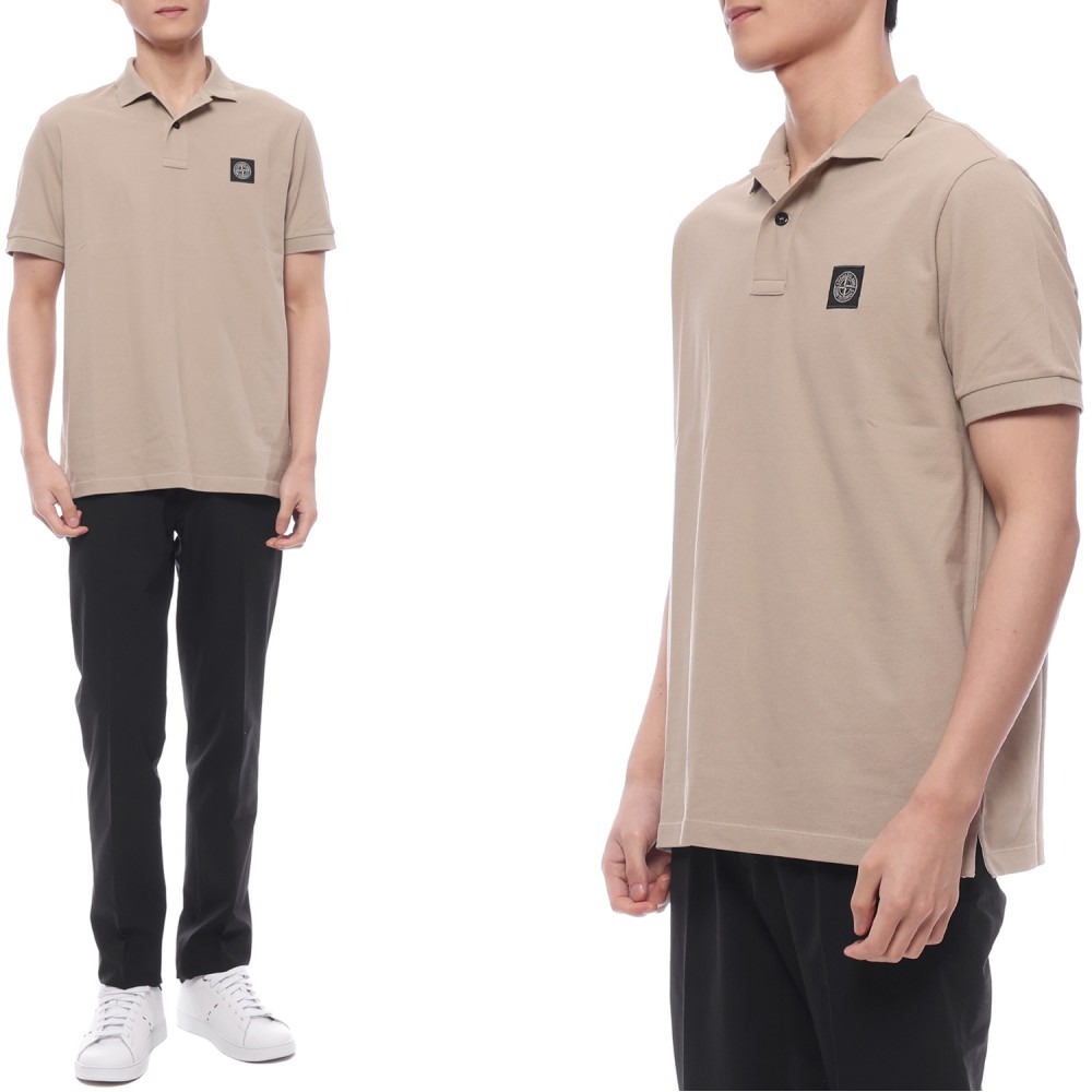 25SS 남성 로고 패치 폴로 반팔티셔츠 (K1S1522002SC S0017 V009A 25S)