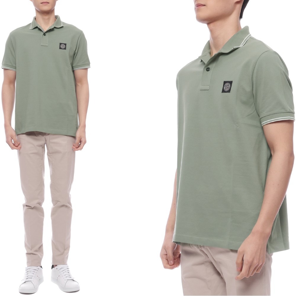 25SS 남성 로고 패치 폴로 반팔티셔츠 (K1S1522002SC S0018 V0055 25S)