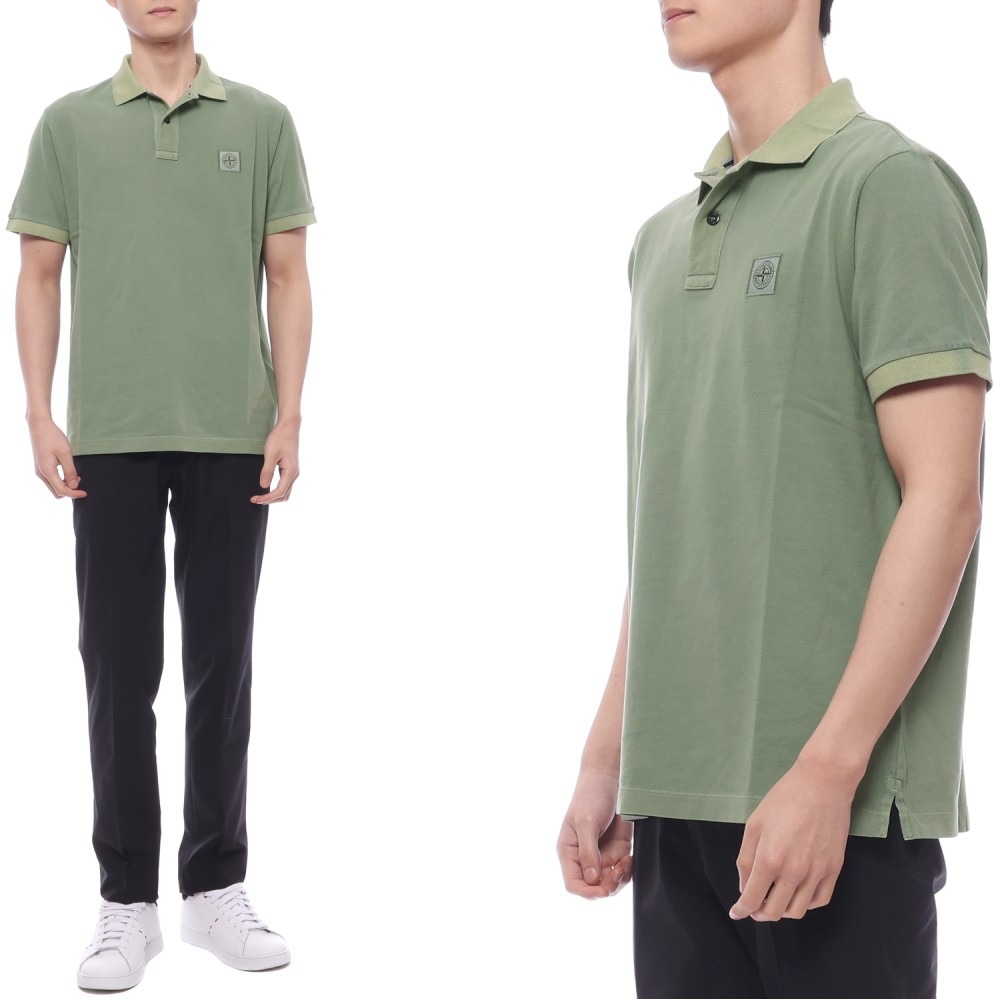 25SS 남성 로고 패치 폴로 반팔티셔츠 (K1S1522002SC S0067 V0055 25S)