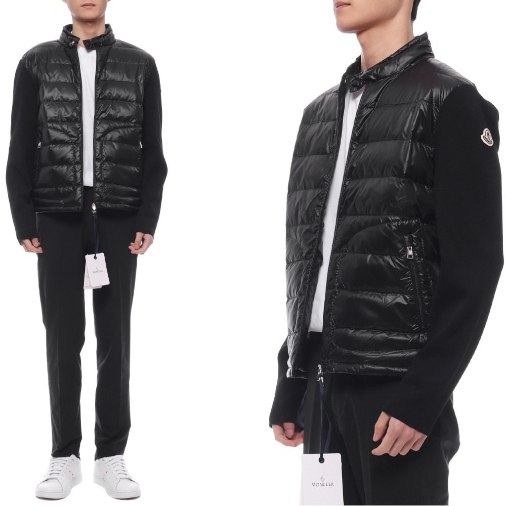 25SS 남성 패딩 울 점퍼 (9B00016 M1131 999 25S)