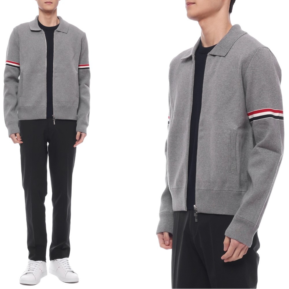 25SS 남성 RWB 암밴드 폴로 봄버 재킷 (MKJ076A Y3007 055 25S)