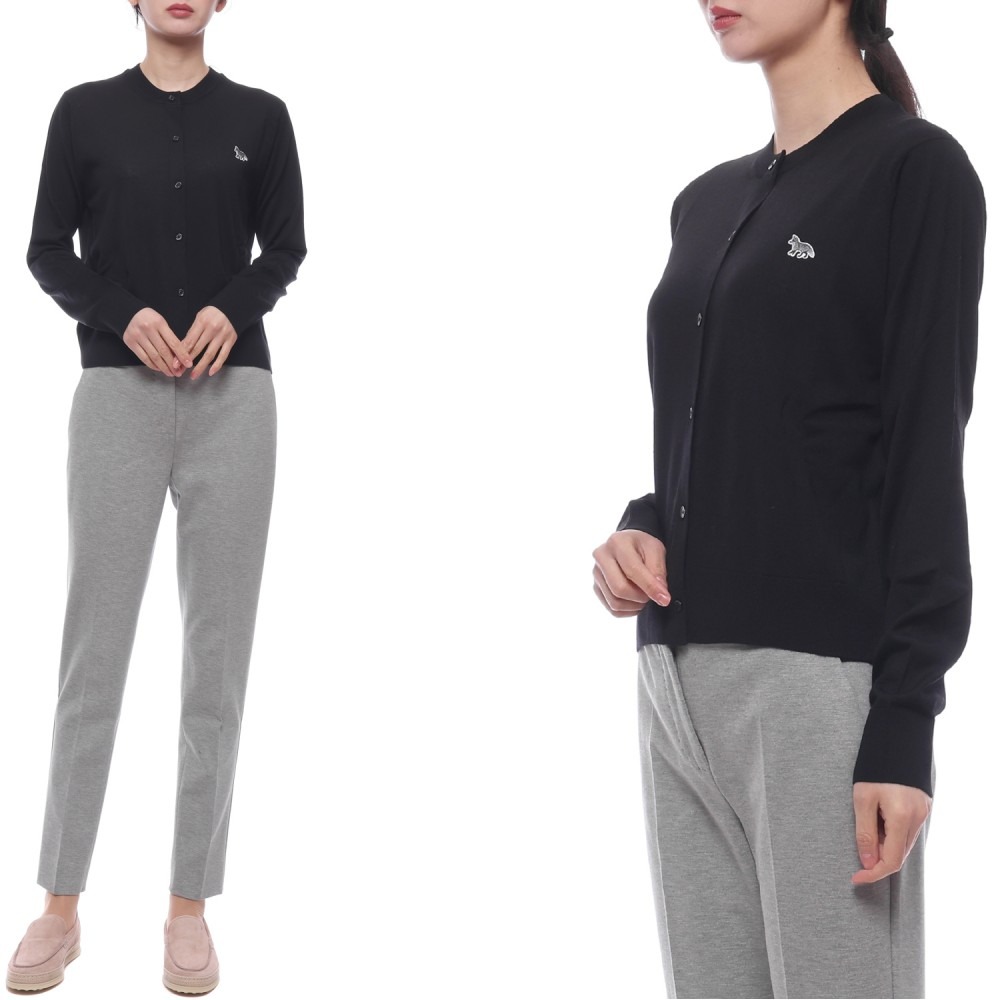 25SS 여성 베이비 폭스 패치 가디건 (MW00507KT1036 P199 25S)