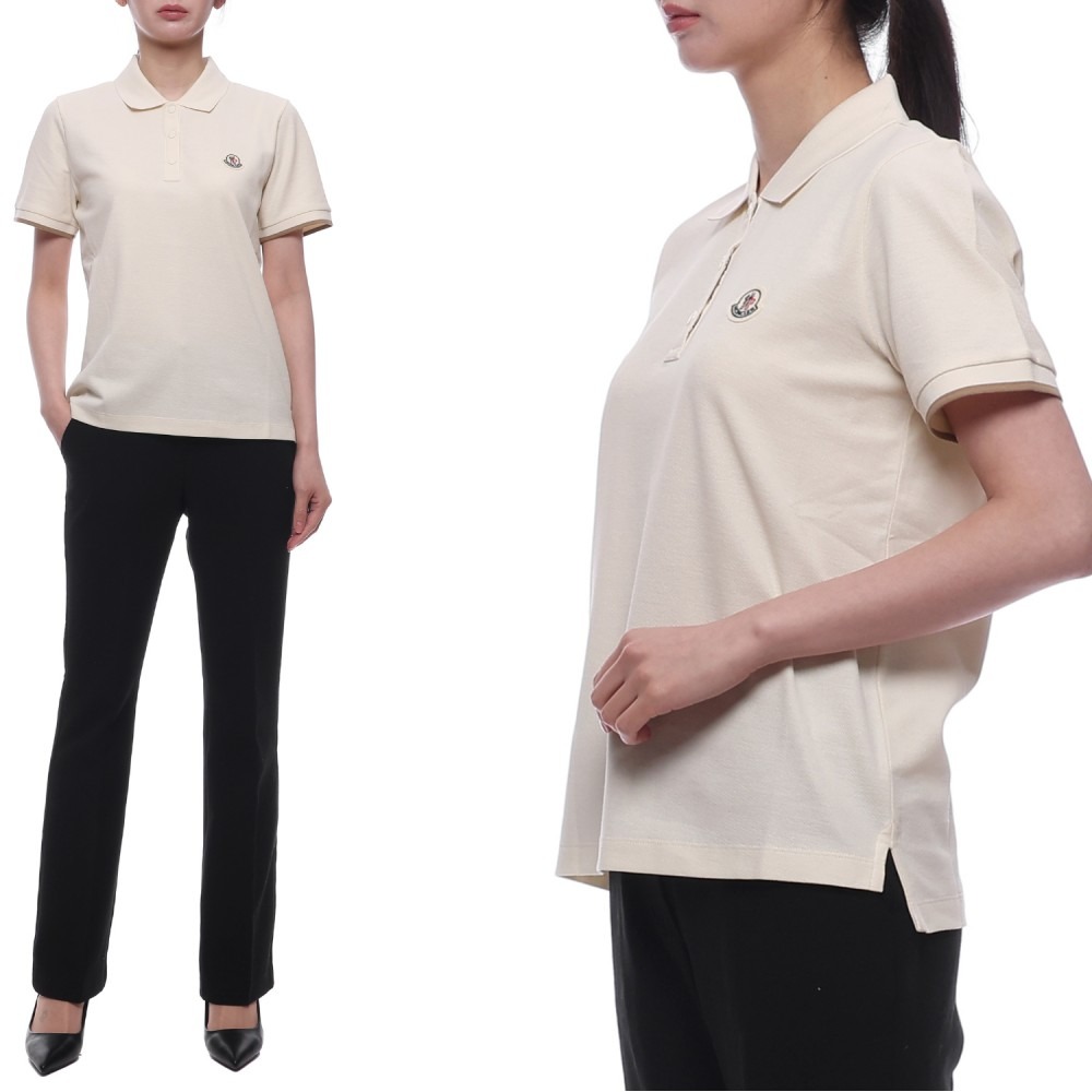 25SS 여성 로고 패치 폴로 반팔티셔츠 (8A00001 84720 034 25S)