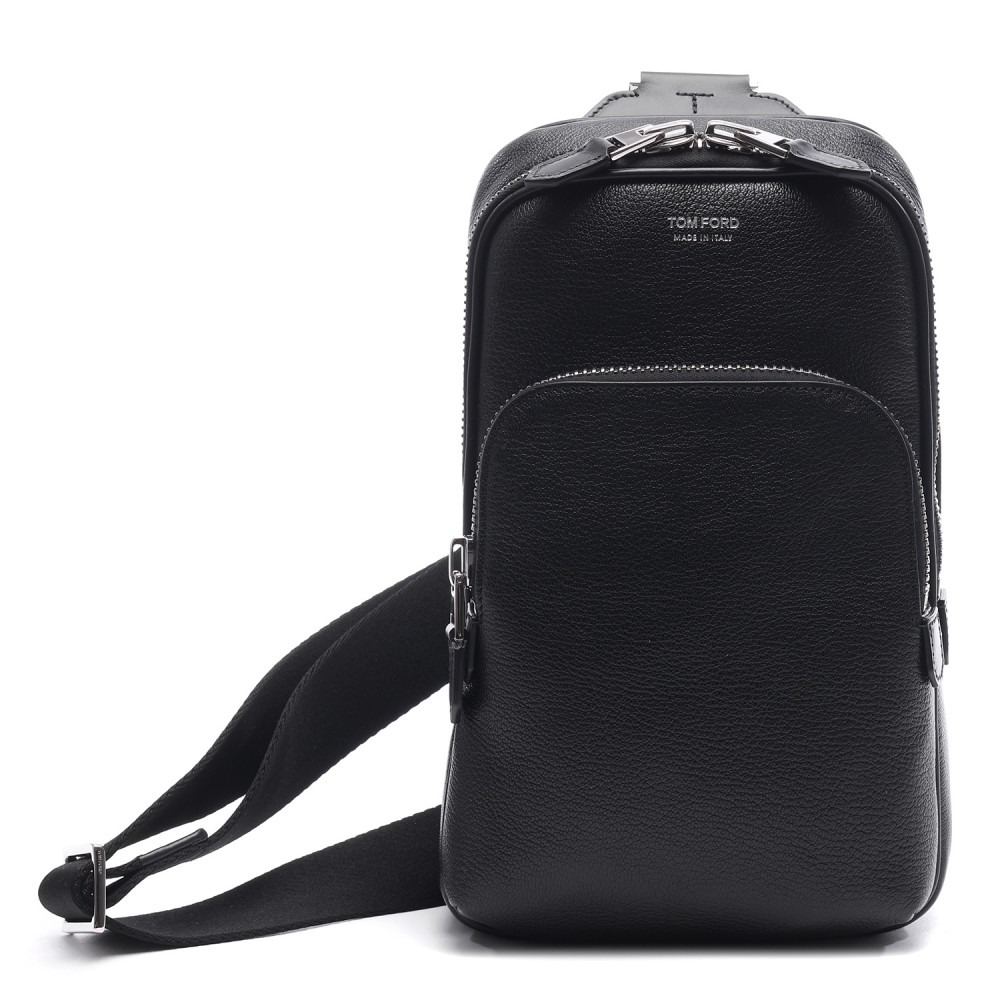 25SS 남성 로고 레더 슬링백 (H0592 LGO011S 1N001 25S)