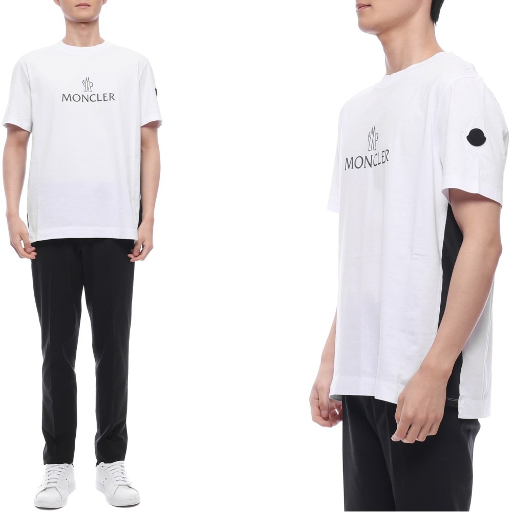 25SS 남성 로고 프린트 반팔티셔츠 (8C00024 829H8 001 25S)
