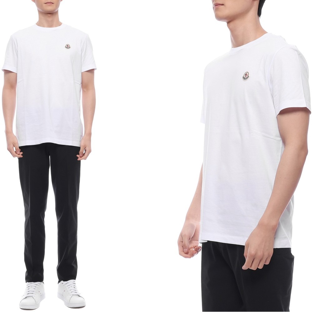 25SS 남성 로고 패치 반팔티셔츠 3 PACK (8C00026 829H8 001 25S)