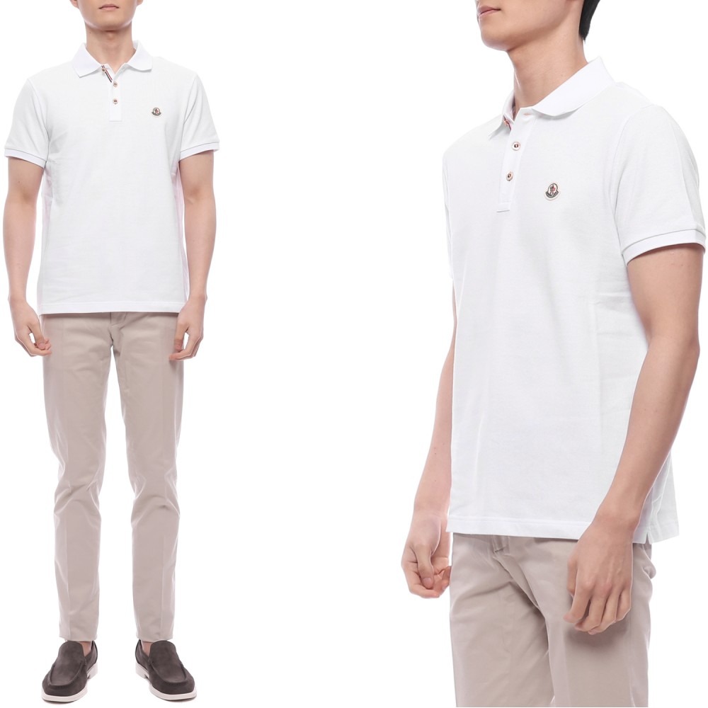25SS 남성 로고 패치 폴로 반팔티셔츠 (8A00030 84556 001 25S)