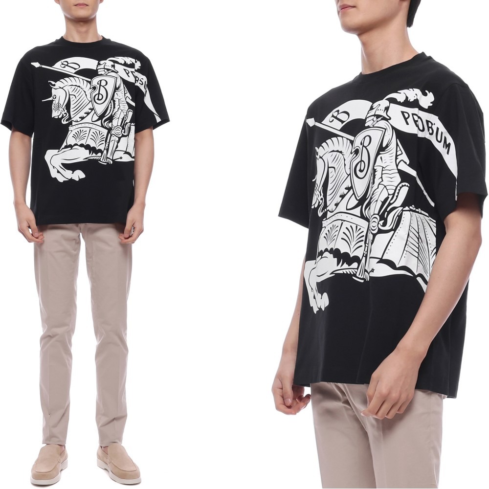 25SS 남성 EKD 프린트 반팔티셔츠 (8095058 BLACK 25S)