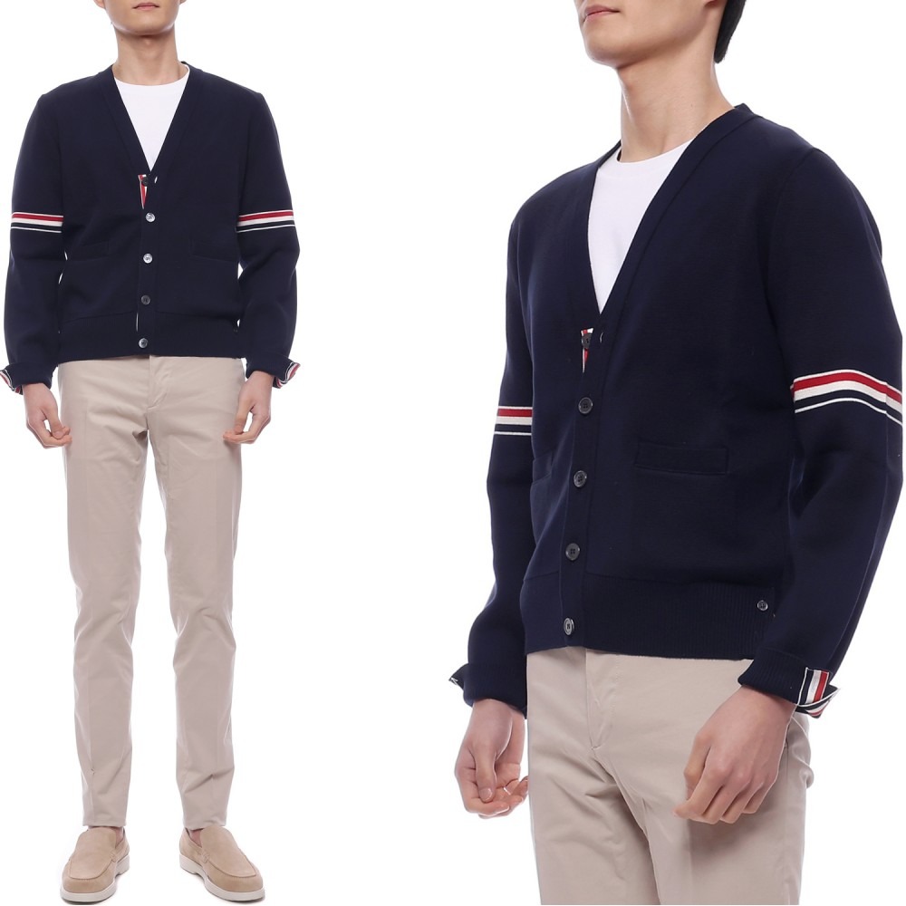 25SS 남성 RWB 암밴드 밀라노 스티치 가디건 (MKC310A Y3007 415 25S)