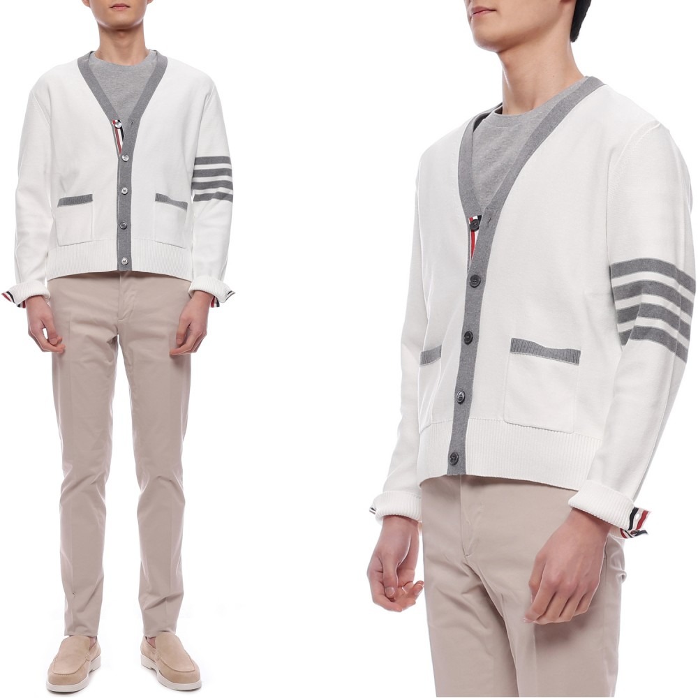 25SS 남성 헥터 인타르시아 가디건 (MKC582A Y3006 100 25S)