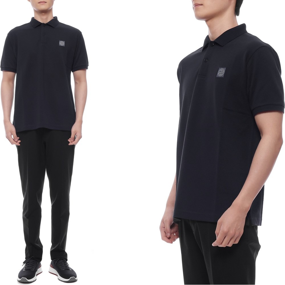 25SS 남성 로고 패치 폴로 반팔티셔츠 (K1S15220002R S0039 V0020 25S)