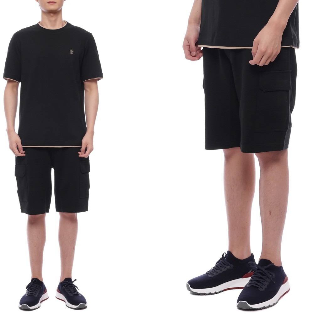 25SS 남성 프렌치 테리 버뮤다 쇼츠 팬츠 (MM8313222G C101 25S)