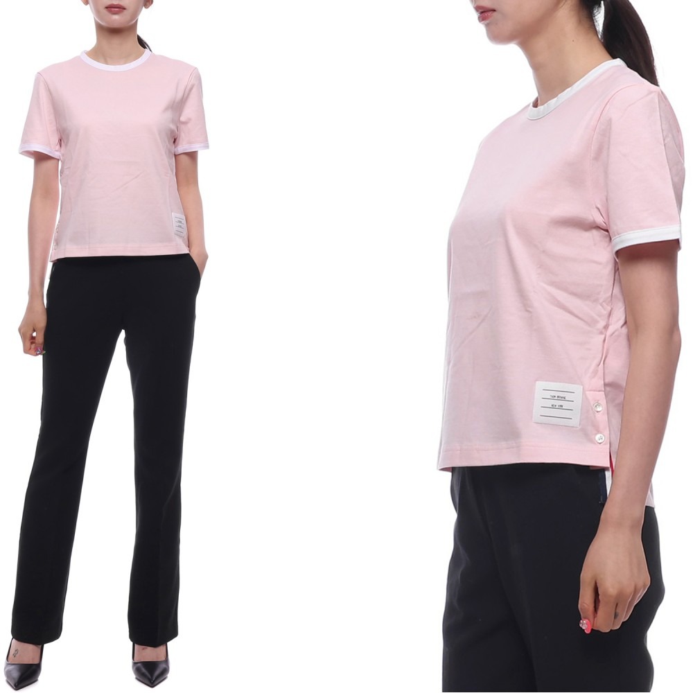 25SS 여성 링거 반팔티셔츠 (FJS075A 00042 680 25S)