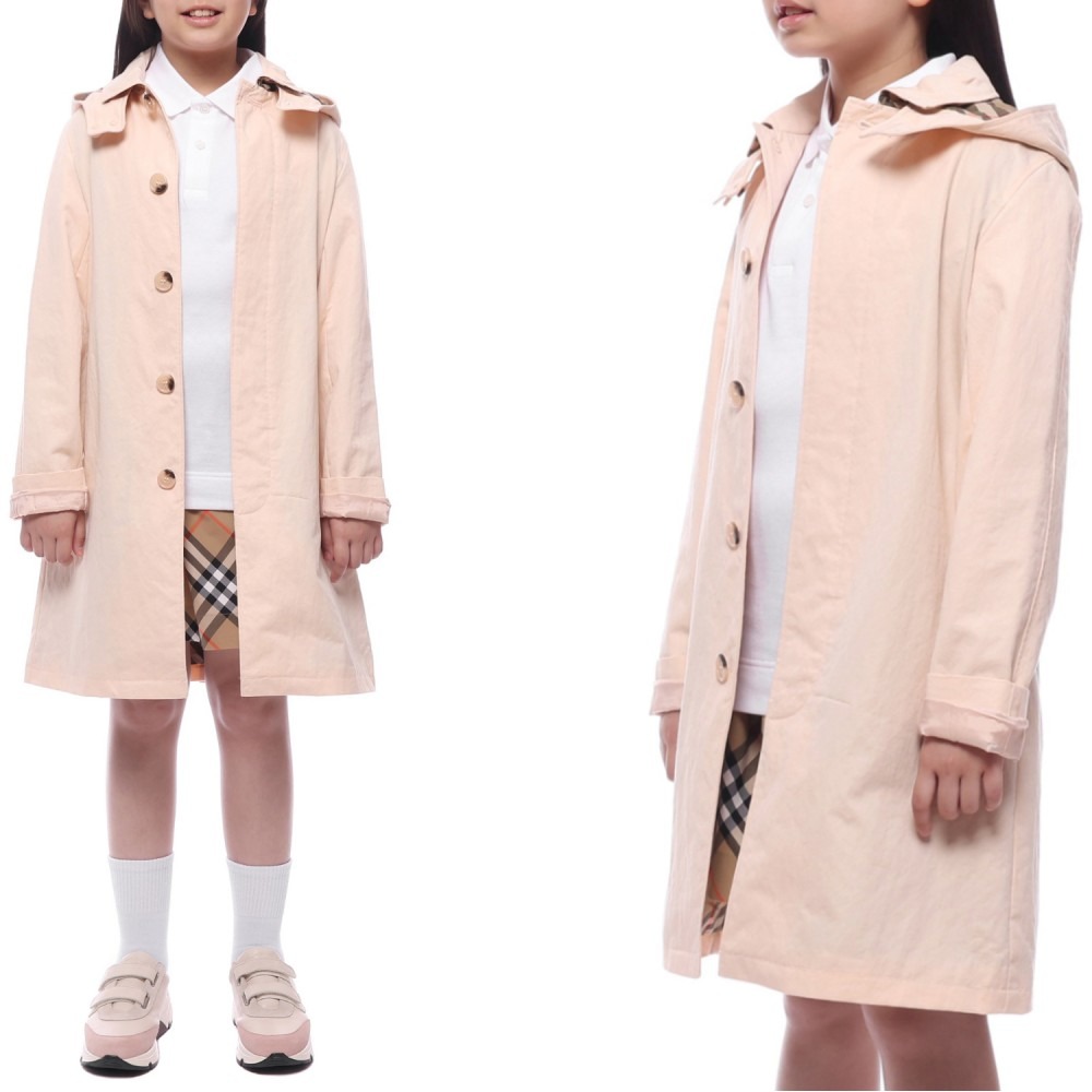 25SS 나일론 코튼 카 코트 (8100458 PALE CAMEO 25S)