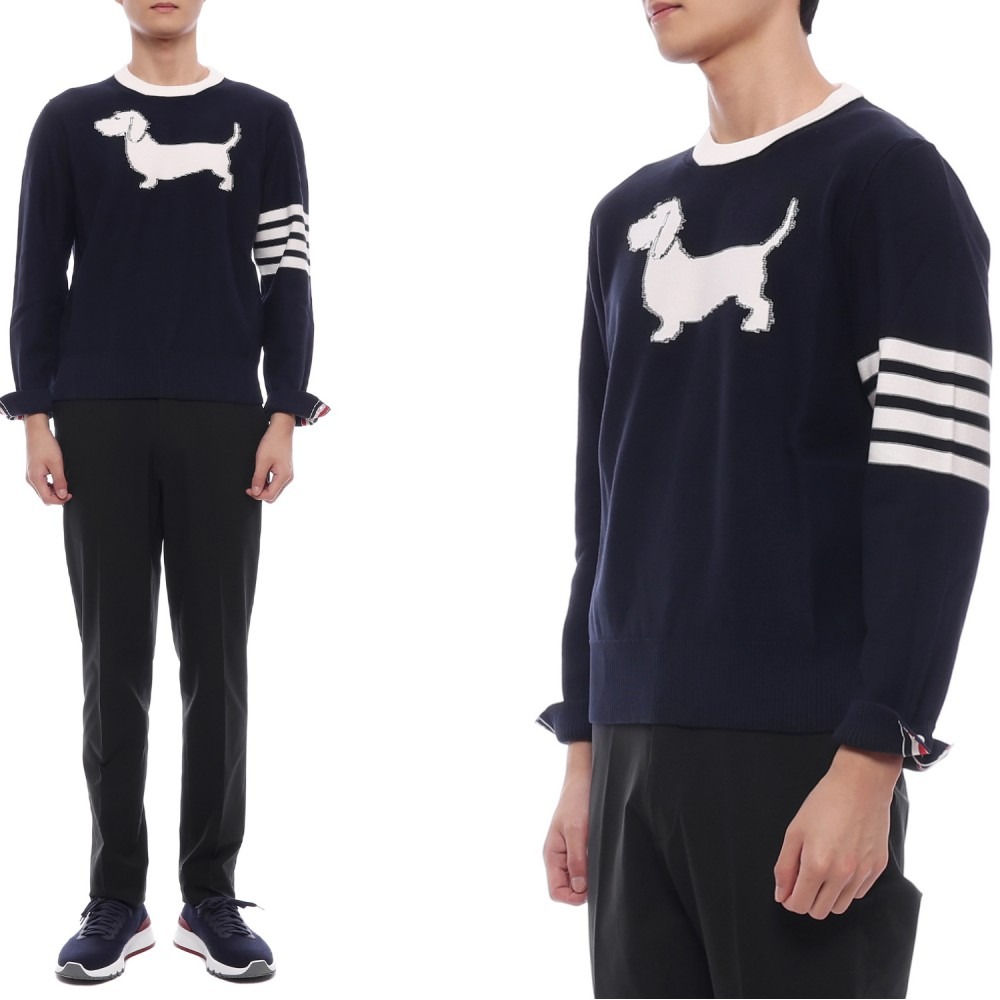 25SS 남성 헥터 인타르시아 니트 (MKA544A Y3006 415 25S)