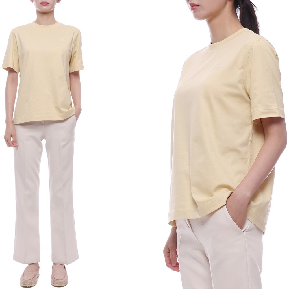 25SS 여성 EKD 배지 반팔티셔츠 (8106257 ECCLES 25S)