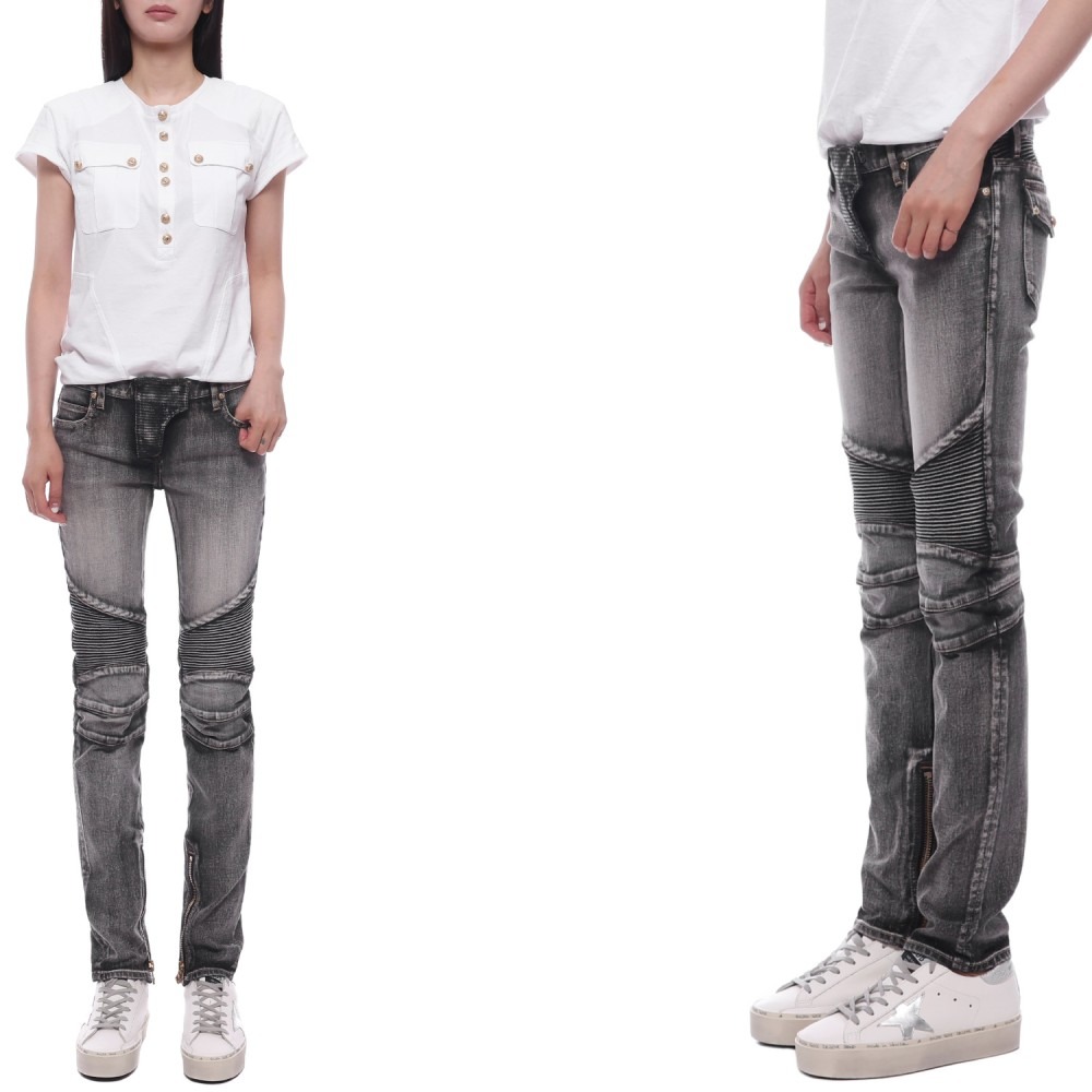 여성 스니키 워싱 바이커진 (5920 101N T016)