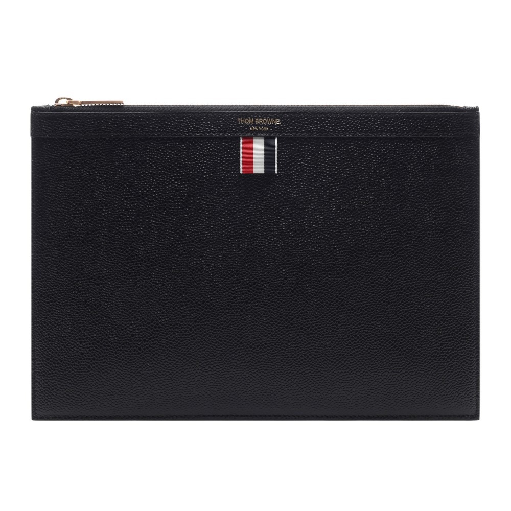 25FW 남성 페블 그레인 스몰 클러치백 (MAC019L 00198 001 25F)