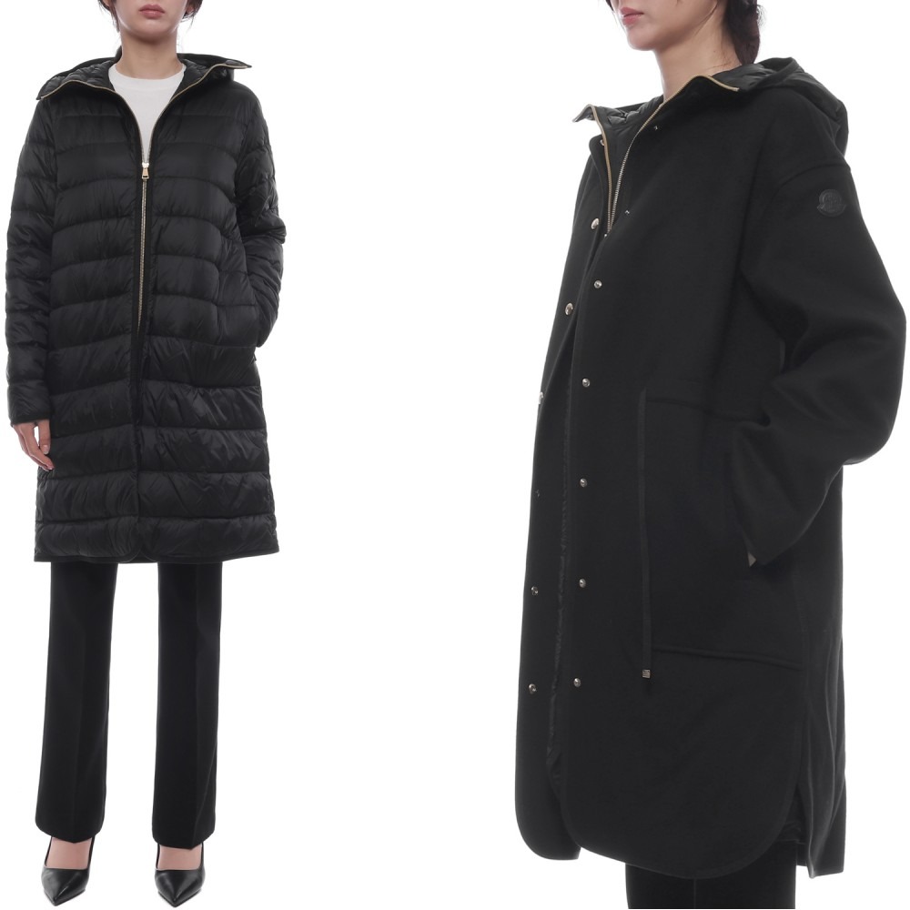 25FW 여성 BONREPOSSE 울 캐시미어 롱점퍼 (BONREPOSSE 1C00017 5980N 999 25F)