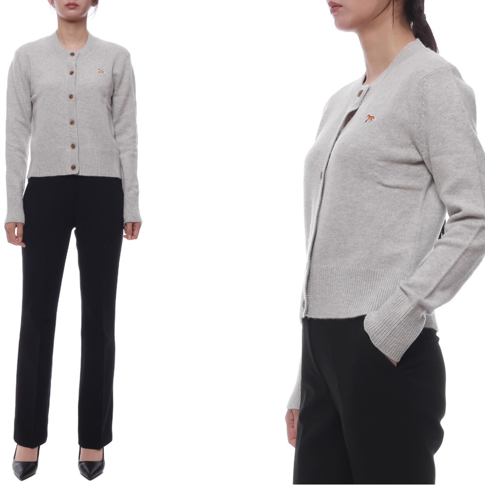 25FW 여성 베이비 폭스 울 가디건 (PW00506KT1006 H120 25F)