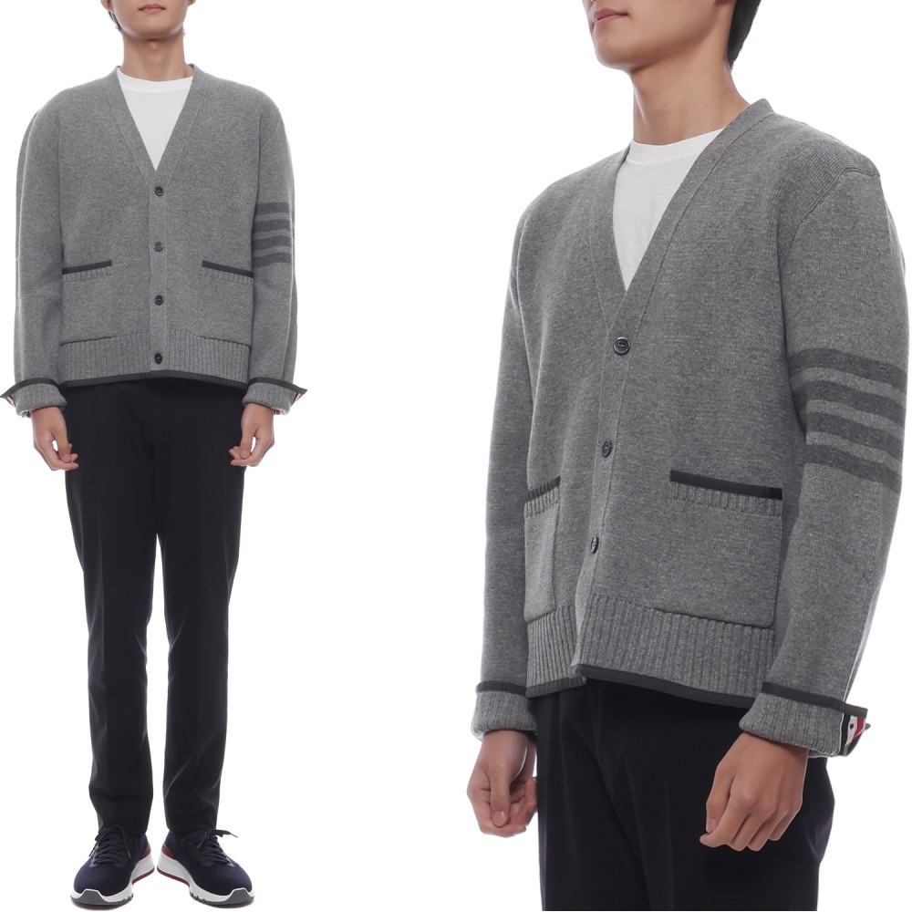 25FW 남성 밀라노 스티치 울 가디건 (MKC608A Y1029 055 25F)