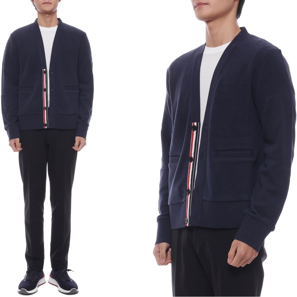 25FW 남성 울 혼방 가디건 (MJT540A J0217 415 25F)