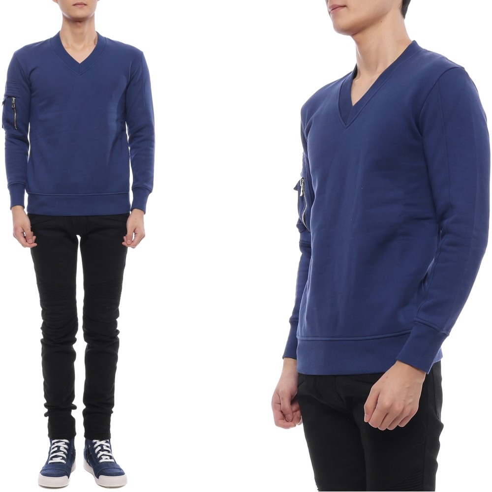남성 브이넥 맨투맨 (W4HJ668B928 155)