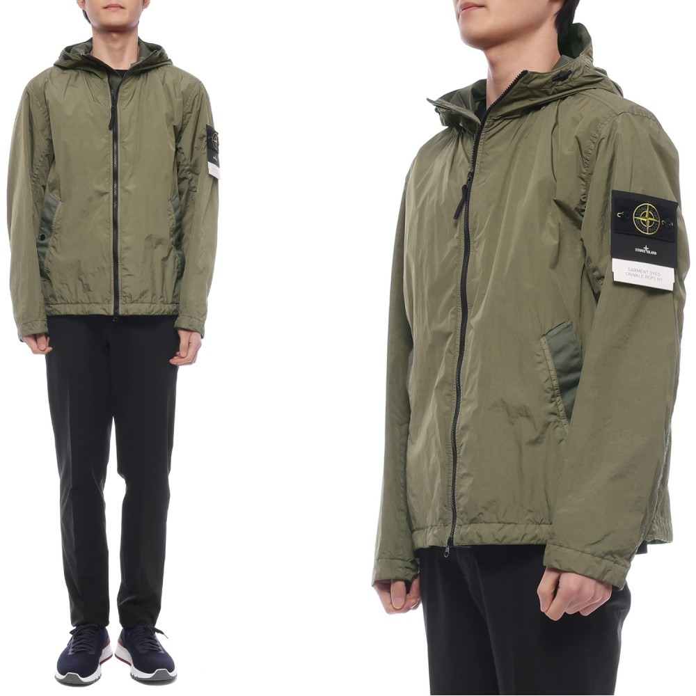 26SS 남성 와펜 패치 후드 재킷 (L1S154100001 S0A23 V005G 26S)