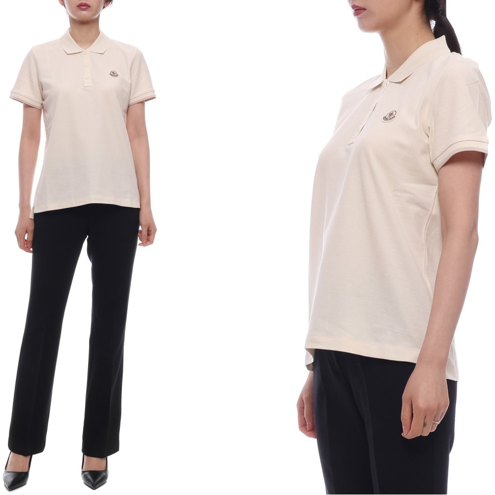 26SS 여성 로고 패치 폴로 반팔티셔츠 (8A00004 84720 034 26S)
