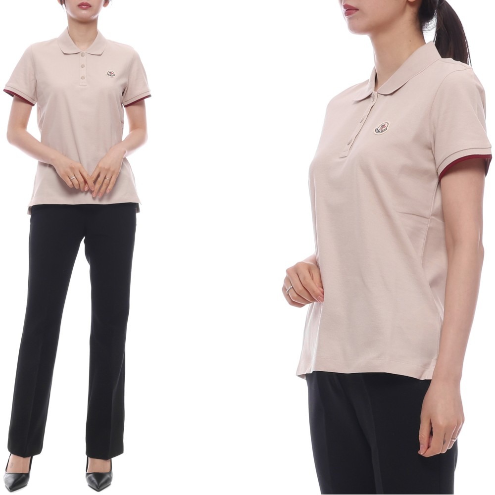 26SS 여성 로고 패치 폴로 반팔티셔츠 (8A00004 84720 224 26S)